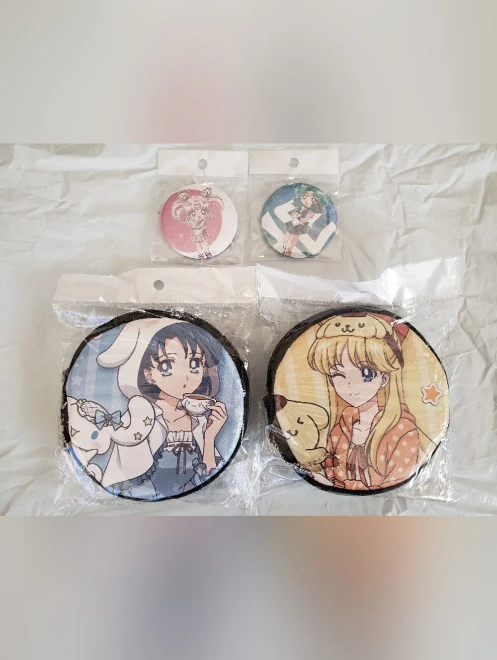 Sailor Mercury & Sailor Venus Pouches